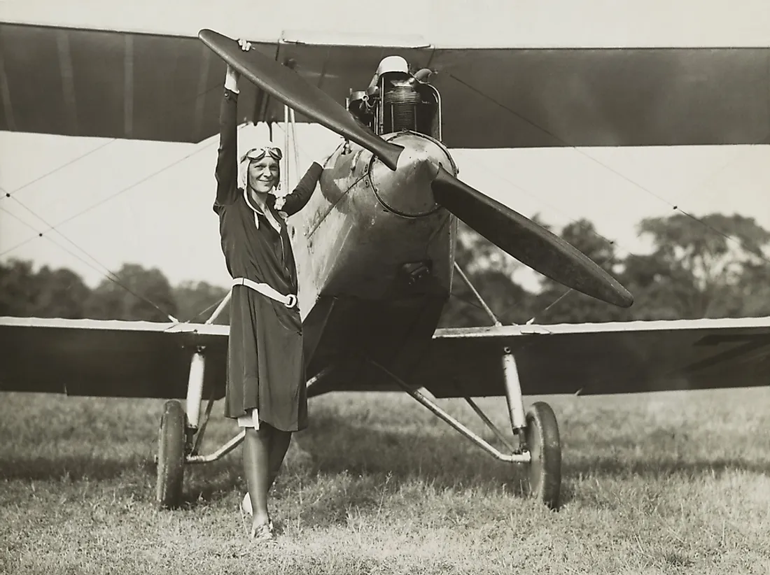 Amelia Earhart was a famous pilot known for her flights in the early days of aviation. 