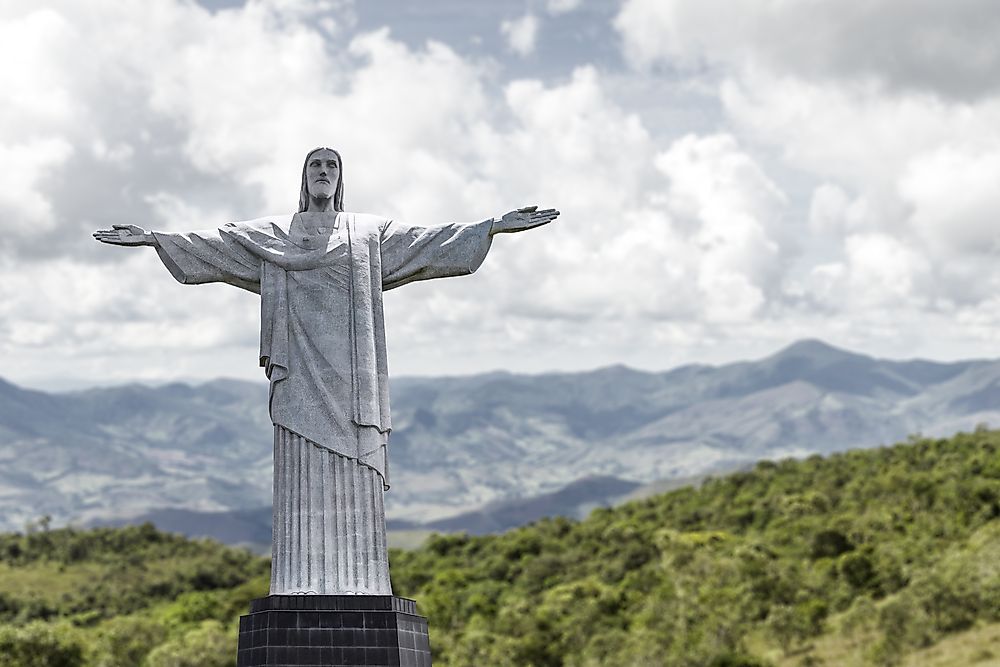 The Christ The Redeemer Statue Rio De Janeiro Brazil Worldatlas The Christ The Redeemer Statue Rio De Janeiro Brazil Worldatlas
