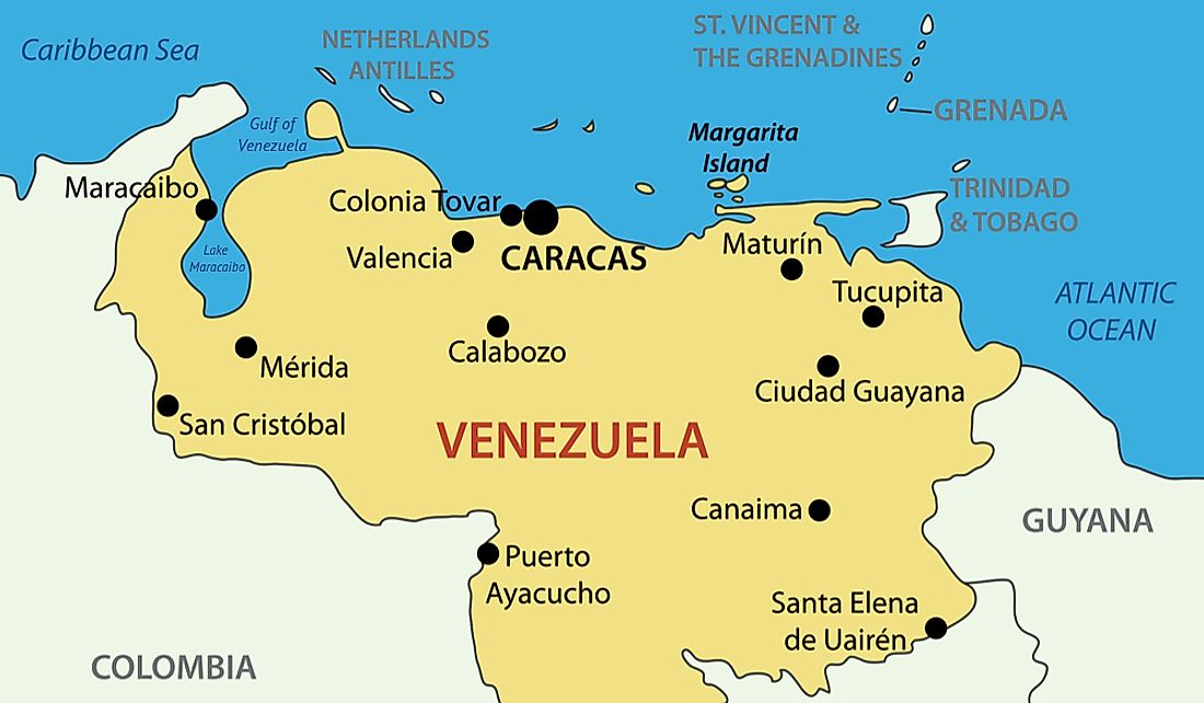 The Gulf of Venezuela is an inlet of the Caribbean Sea.