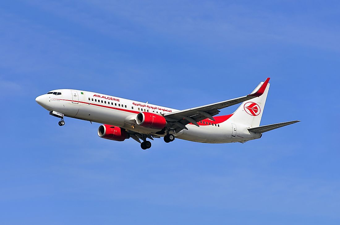 Air Algerie has been the national airline of Algeria for 70 years. Editorial credit: Vytautas Kielaitis / Shutterstock.com