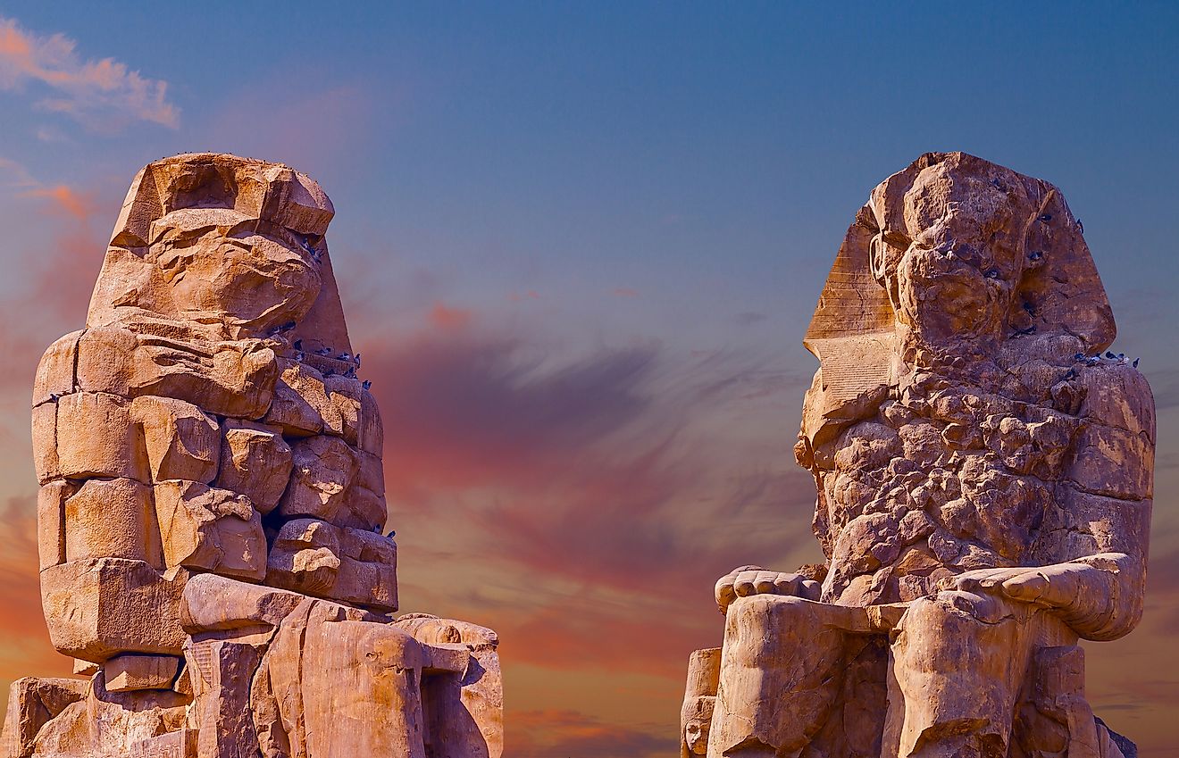 The Colossi of Memnon. Image credit: Mountains Hunter/Shutterstock.com
