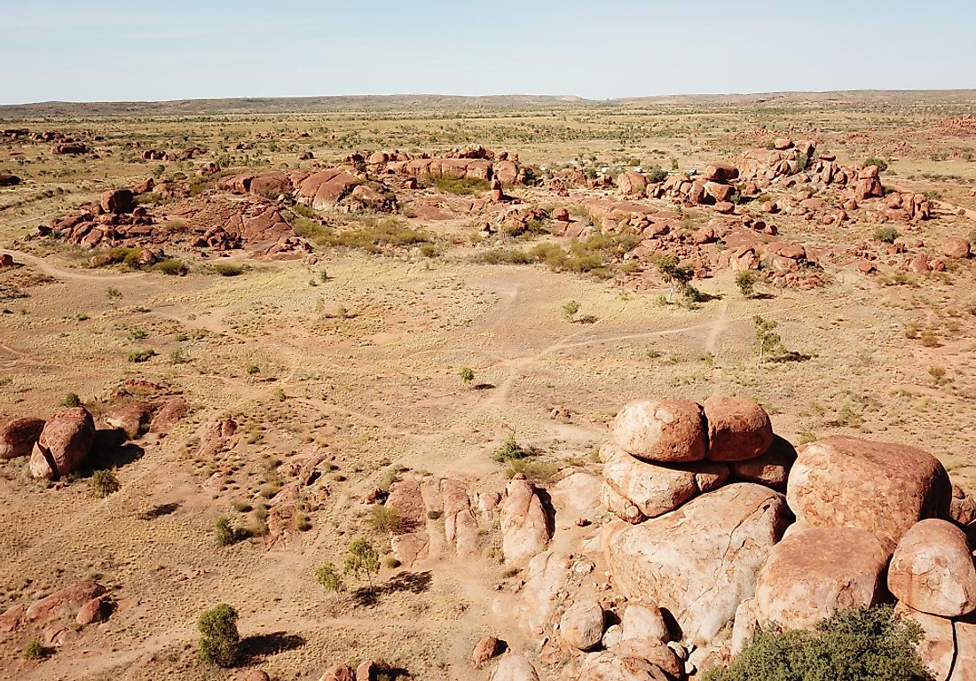 Nubbins of Karlu Karlu, Austrlia. 