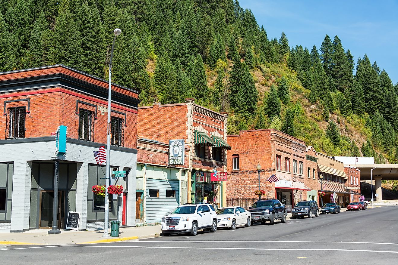 Wallace Historic District. Editorial credit: Jess Kraft / Shutterstock.com