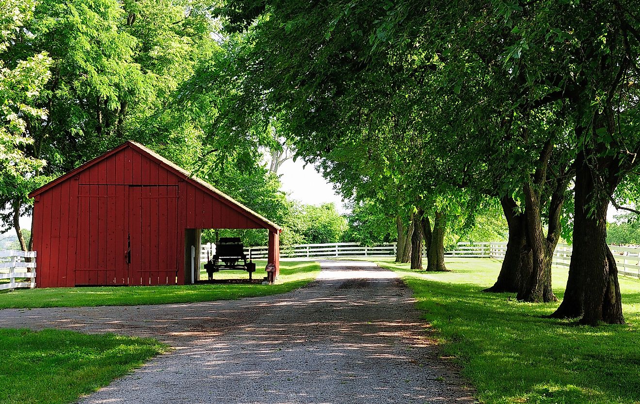 Harrodsburg, Kentucky. Editorial credit: Scott Woodham Photography / Shutterstock.com