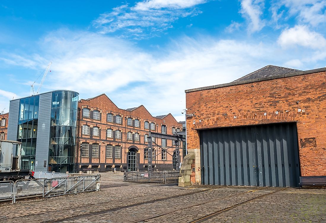 Liverpool Road Railway is now part of the Museum of Science and Industry. Editorial credit: jeafish Ping / Shutterstock.com