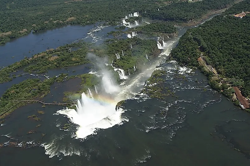 Rapids and riverine wetlands in the Itenez-Mamore Binational Corridor.