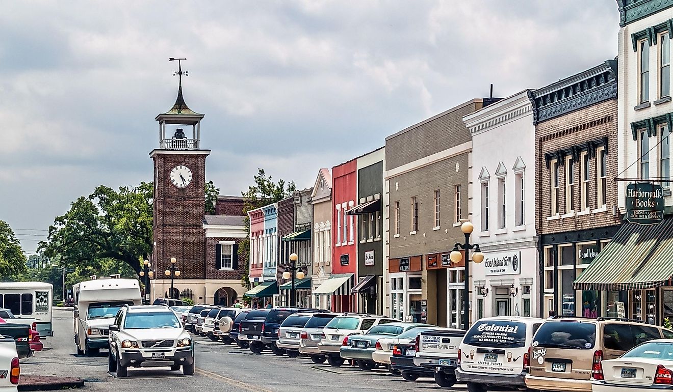 Georgetown, South Carolina. Editorial credit: Andrew F. Kazmierski / Shutterstock.com