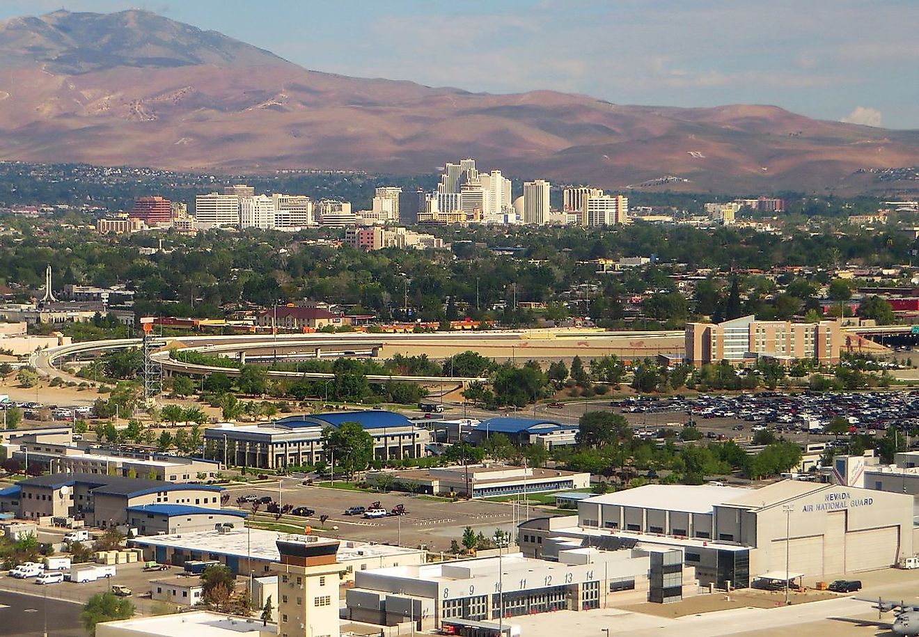 Downtown Reno, Nevada. Image credit: Ken Lund/Wikimedia.org