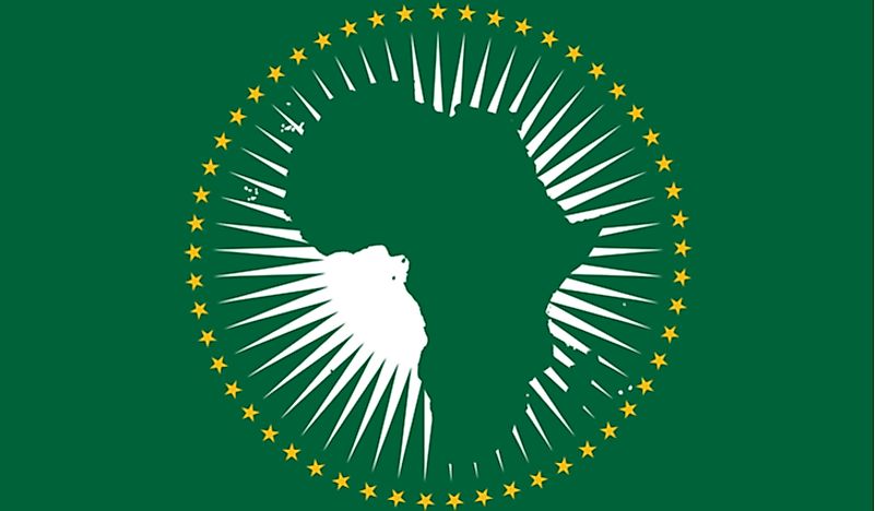 The flag of the African Union. 
