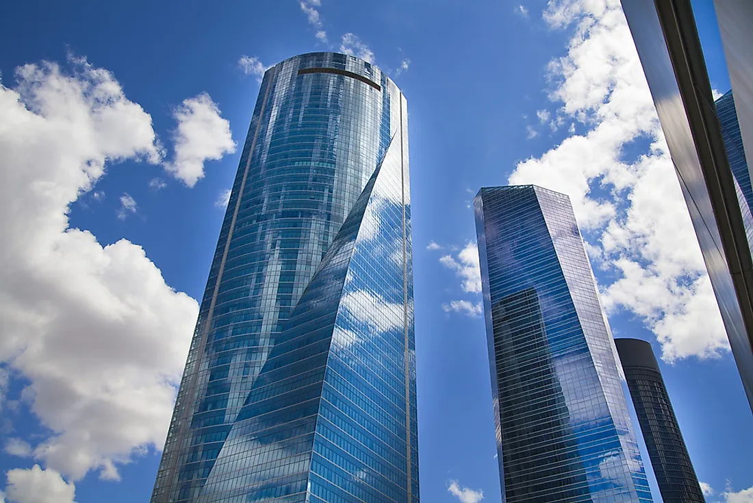 The Torre de Cristal in Madrid, Spain. Photo credit: IR Stone / Shutterstock.com. 