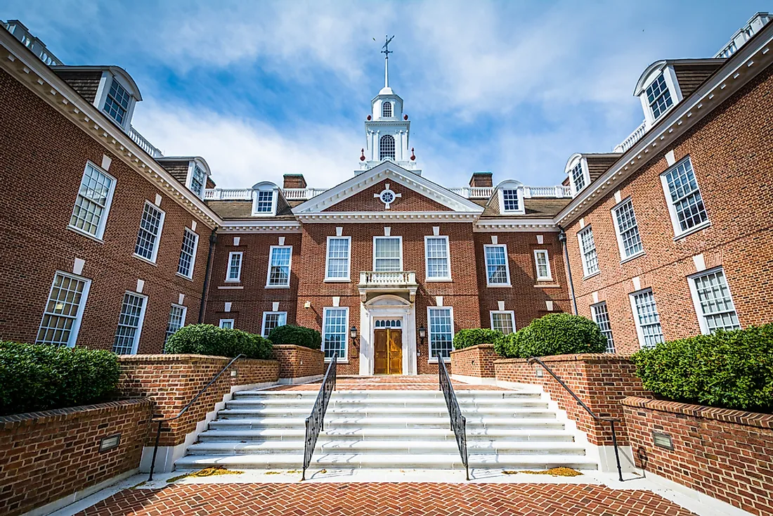 The Delaware state capitol. 