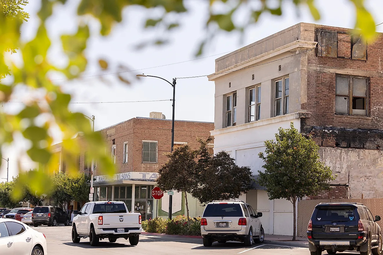 Downtown Taft, California. Image credit: Matt Gush via Shutterstock.