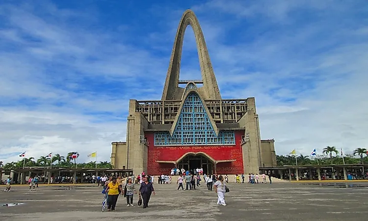 A church located in the Dominican Republic.