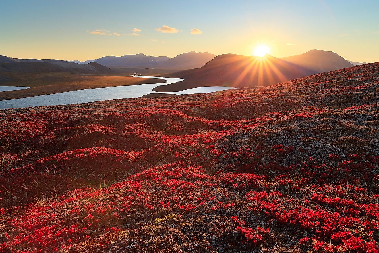 Mount Inakhpak, Chukotka, Russia.