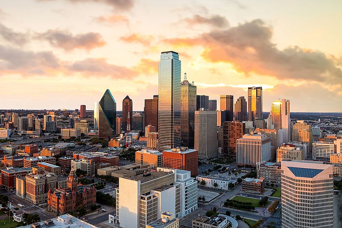 Dallas, the third largest city in the state of Texas. 