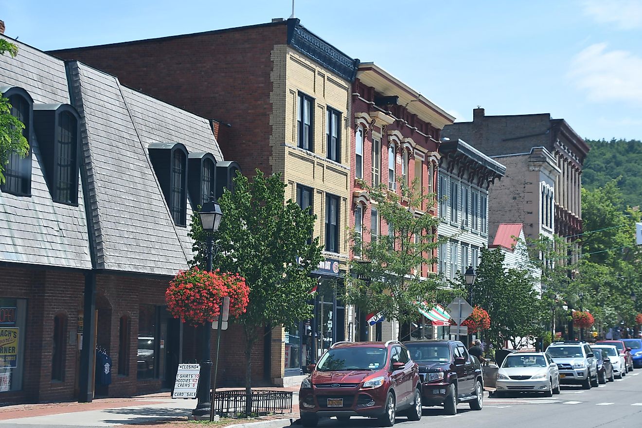 Main Street in Cooperstown, New York