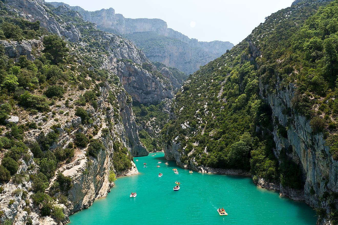 Grand Canyon du Verdon , France. Image credit: Dario Racane/Shutterstock.com