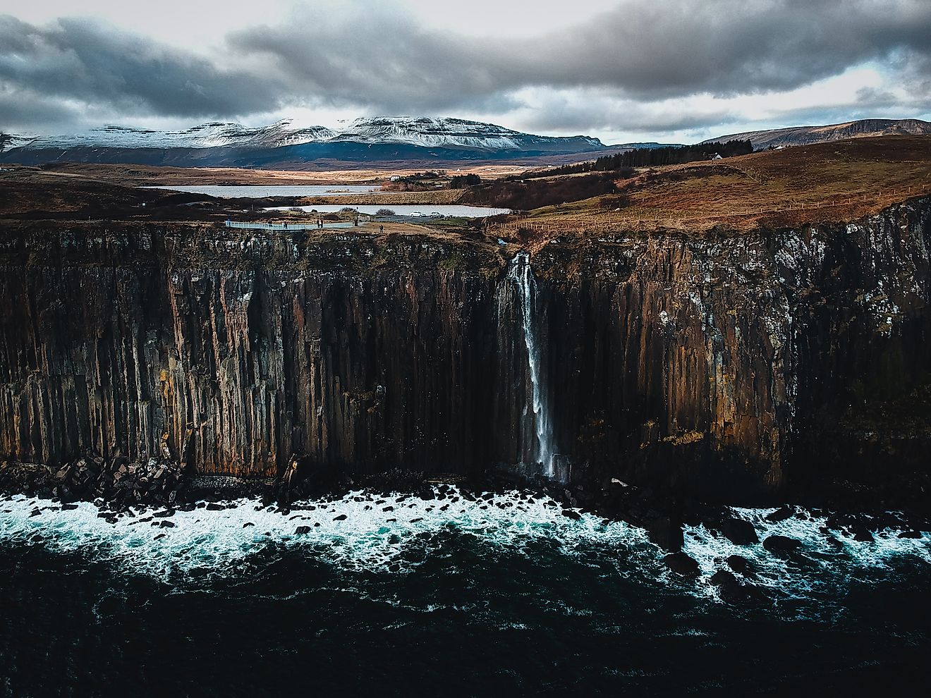 Mealt Falls near Kilt Rock, Scotland. Image credit: J M Ritchie/Shutterstock.com