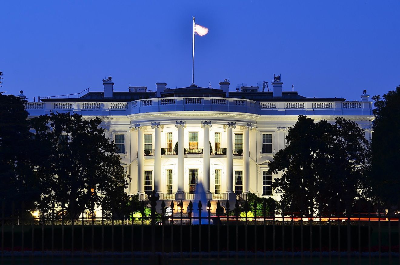 The white house, shutterstock