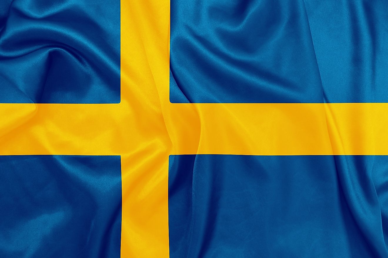 The official flag of Sweden. 