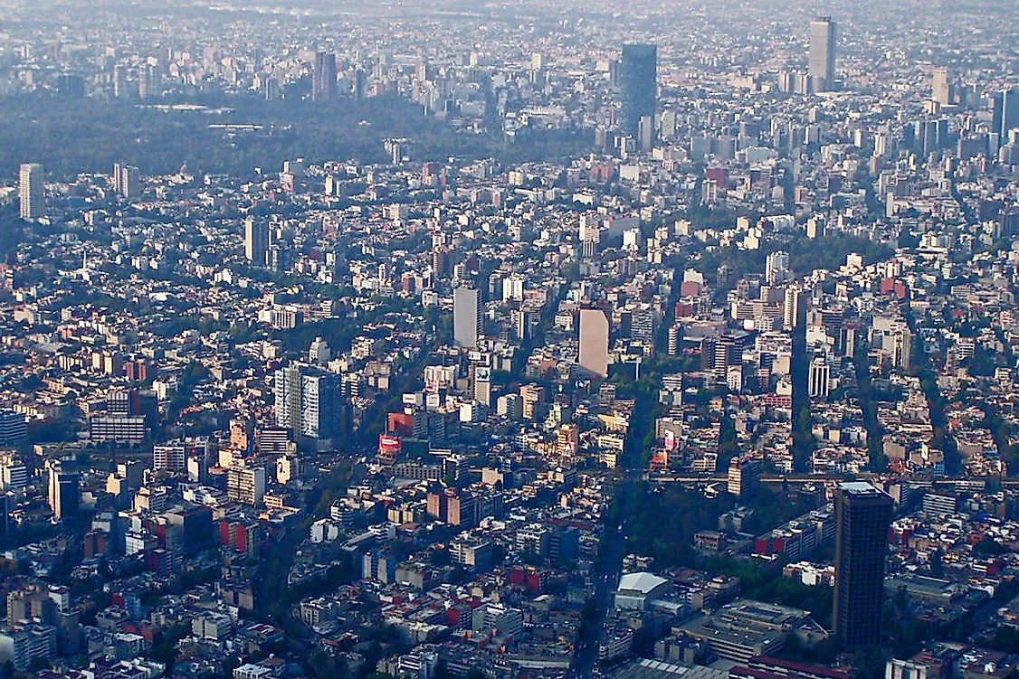 Mexico City is the biggest city in Mexico, hosting a population of 8.56 million people.