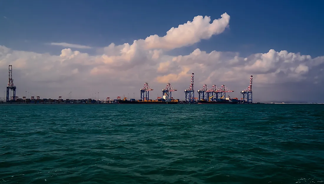 The Port of Djibouti. 