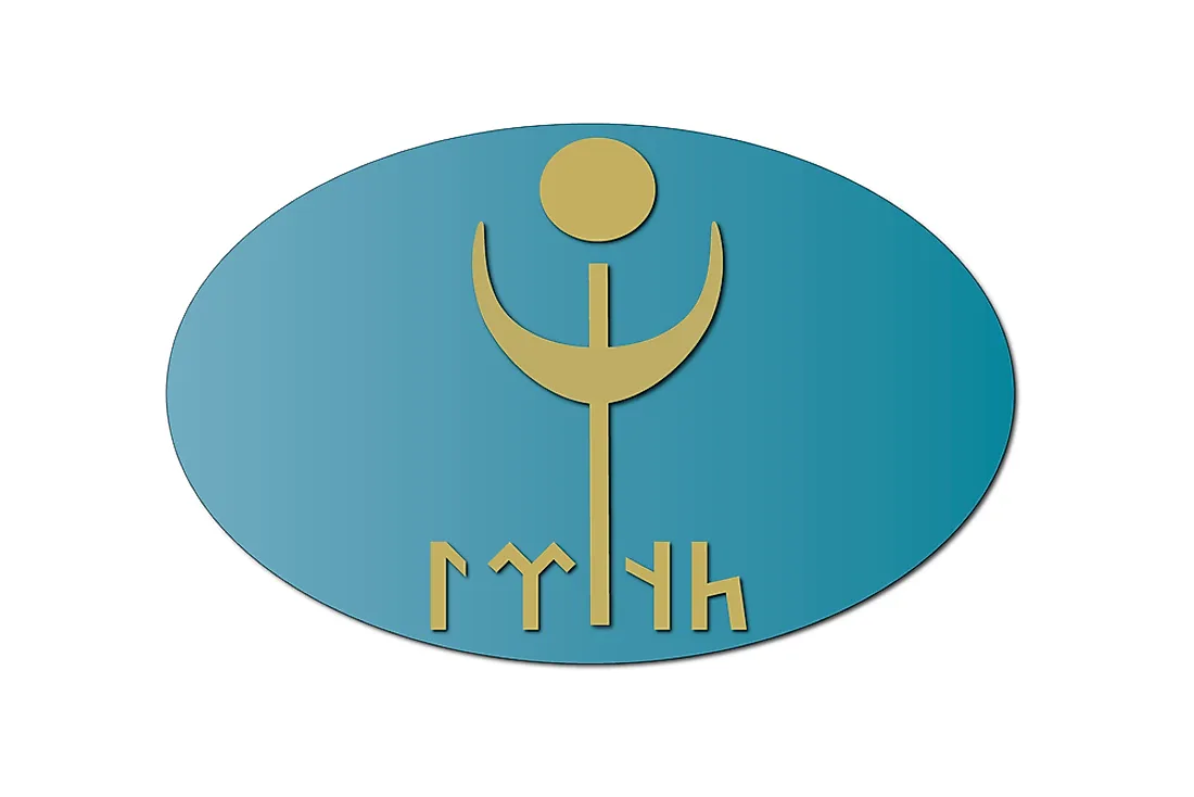 The symbol for Tengrism.