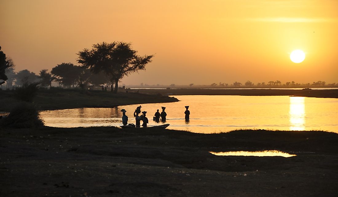 Niger is named for the Niger River. 