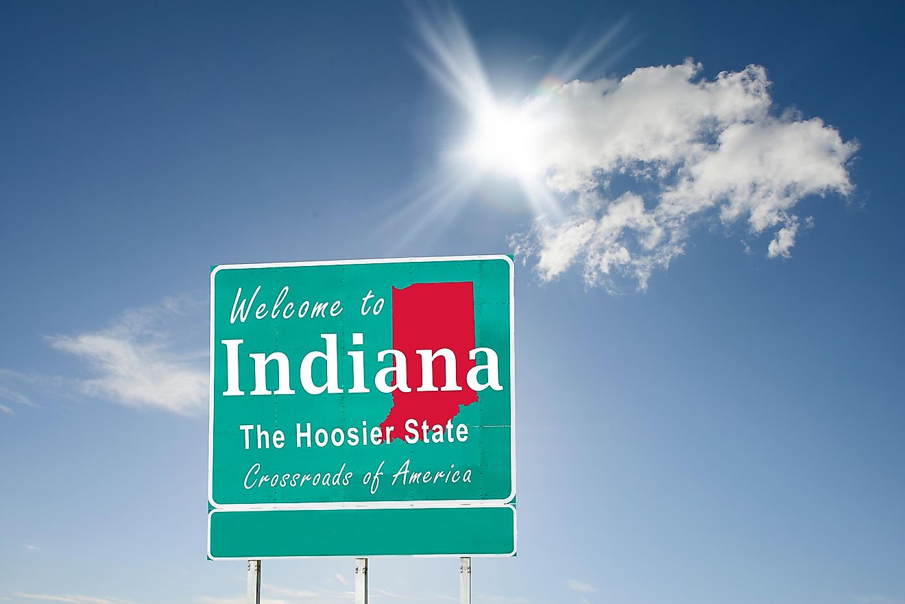 Why is Indiana known as the "Hoosier State"? 