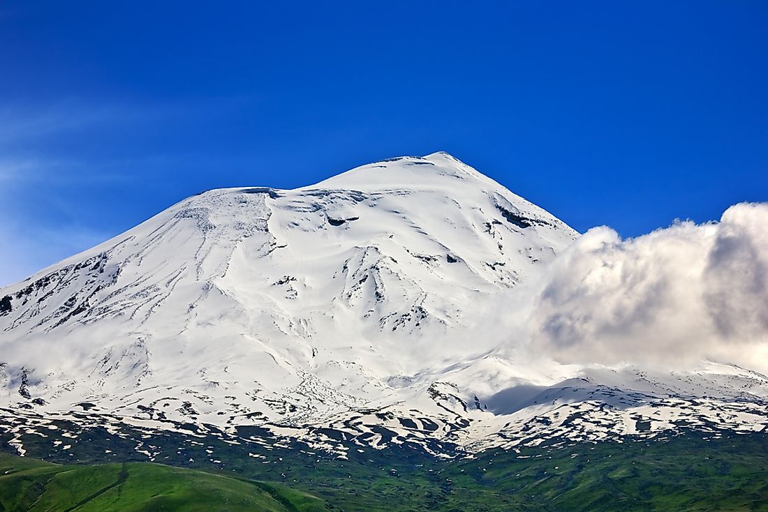 Turkey's Mount Ararat experiences an ice cap climate. 