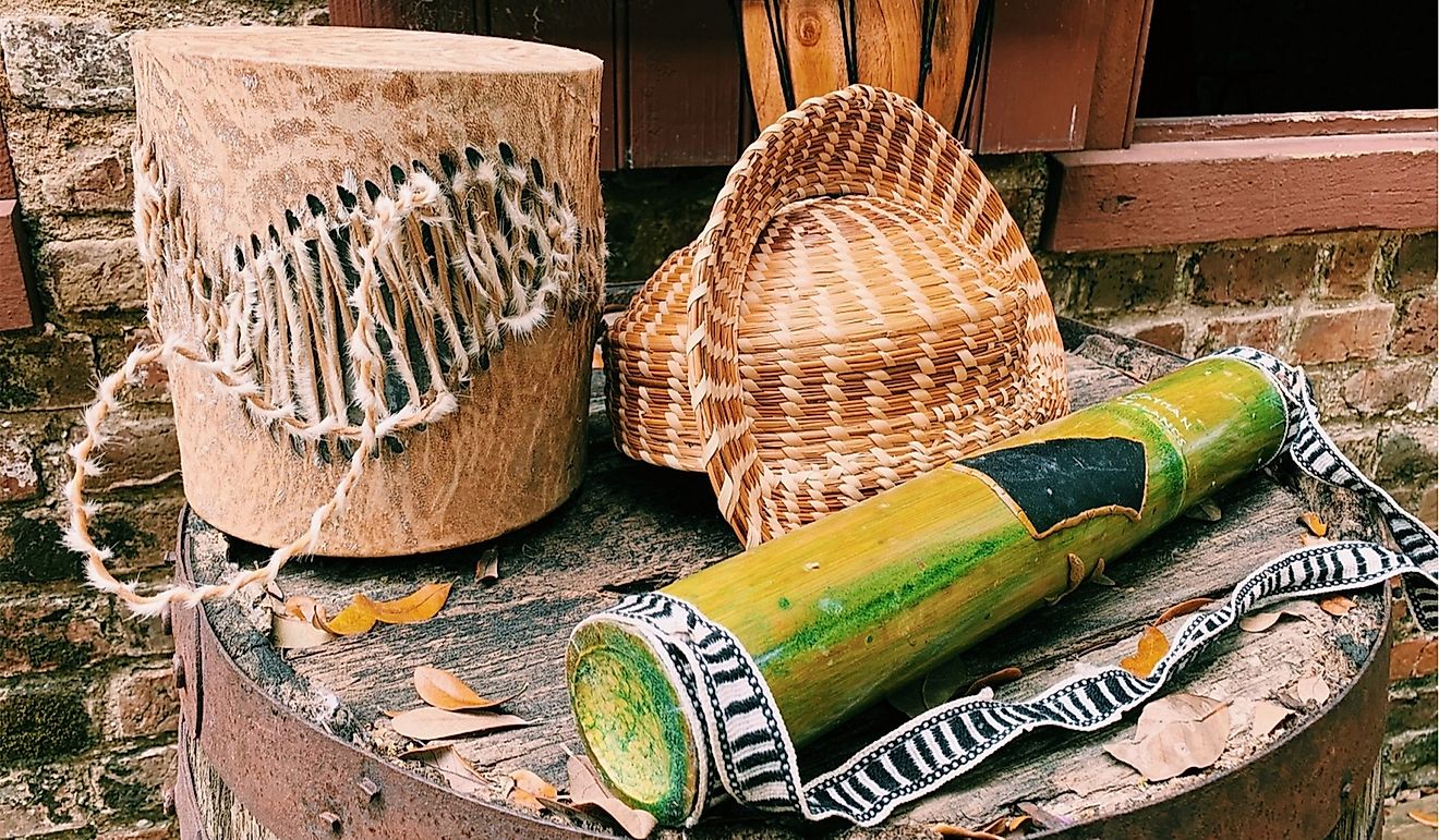 Historic pieces of the Gullah people, South Carolina.