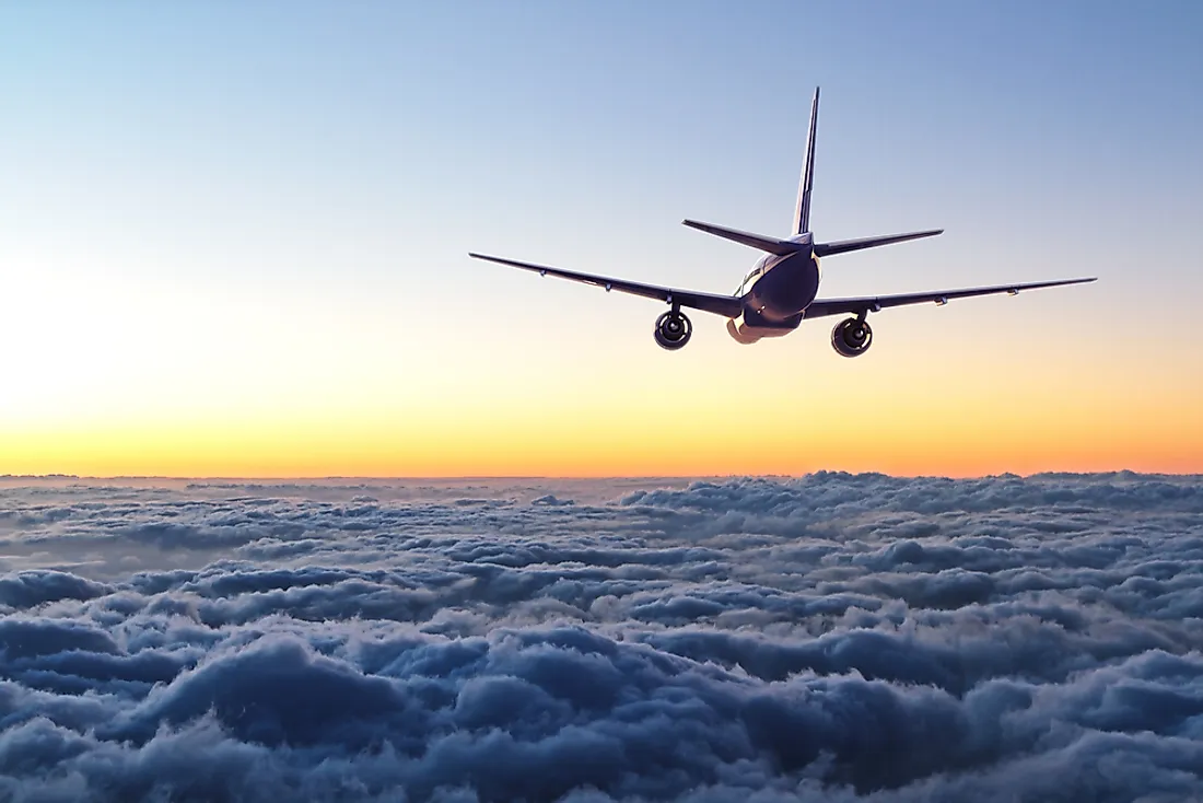 flight travel in which layer of atmosphere