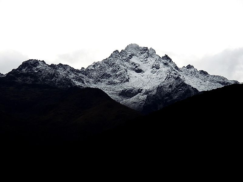 Pico Bolívar, the highest summit in Venezuela.