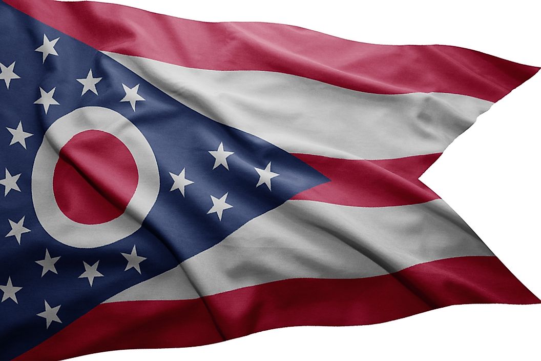 The state flag of Ohio.
