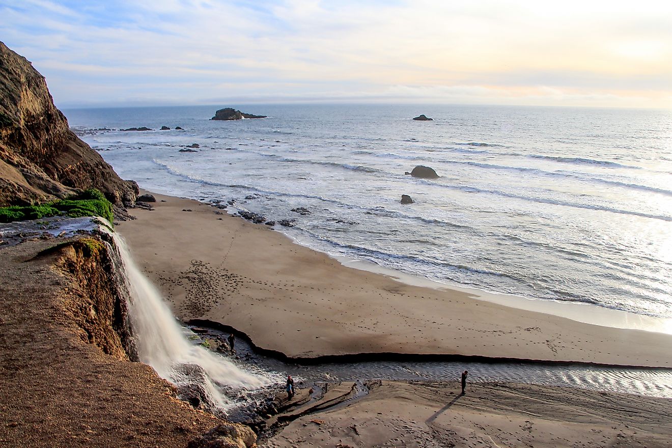 Alamere Falls, Point Reyes National Seashore, Marin County, California. Image credit: Eddie Hernandez Photos/Shutterstock.com