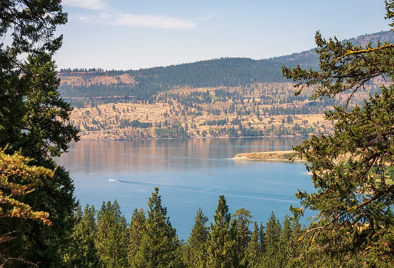 Fort Spokane in Lake Roosevelt National Recreation Area in Washington State, USA