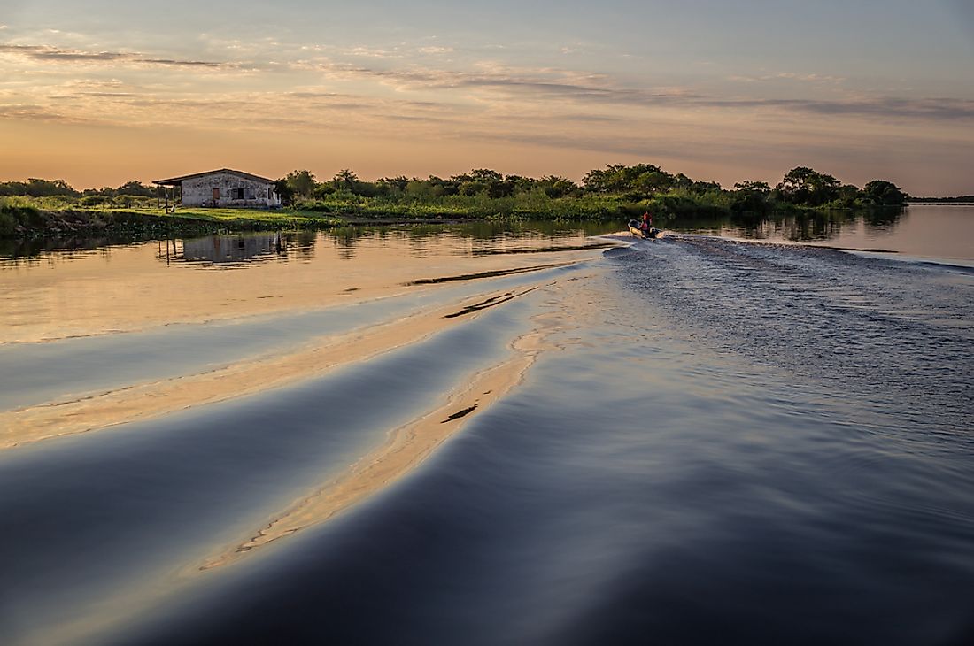 Paraguay got its name from the Rio Paraguay. 