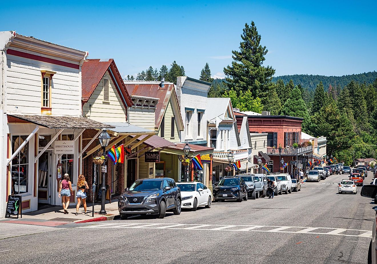 NEVADA CITY, CA, U.S.A. Editorial credit: Chris Allan / Shutterstock.com