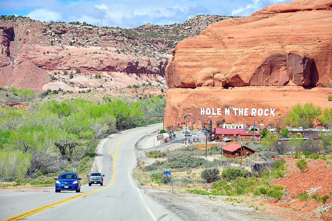 Hole 'N' The Rock, Utah. Image credit:  OLOS / Shutterstock.com.