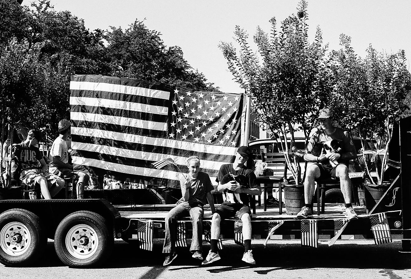 Waxahachie 4th of July parade. Image credit laura_rivera via Flickr.