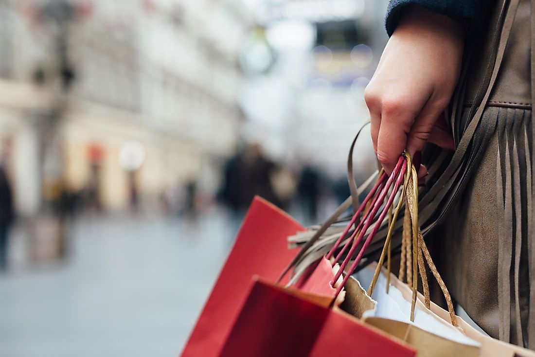 Consumer capitalism has an impact on shoppers' habits. 