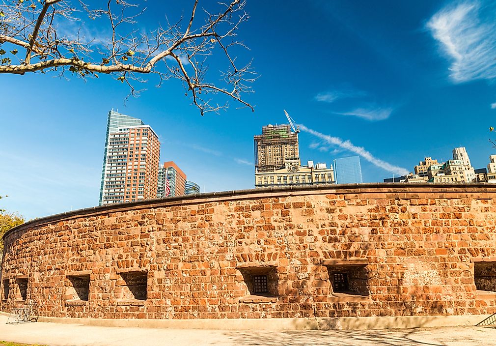 Castle Clinton in Manhattan, New York City.