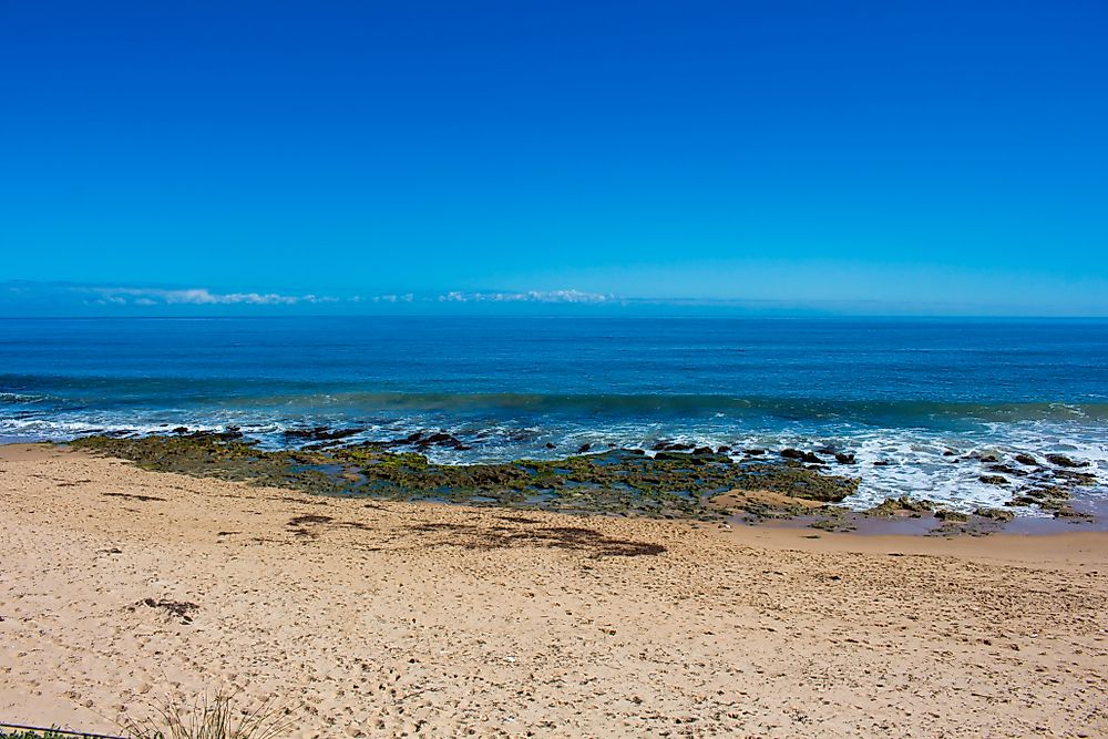 The oceans of Australia are the most common places for fish to be found.
