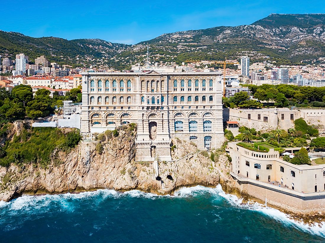 The oceanographic museum in Monaco. 