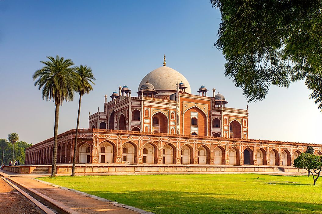 Humayun's Tomb in New Delhi, India.