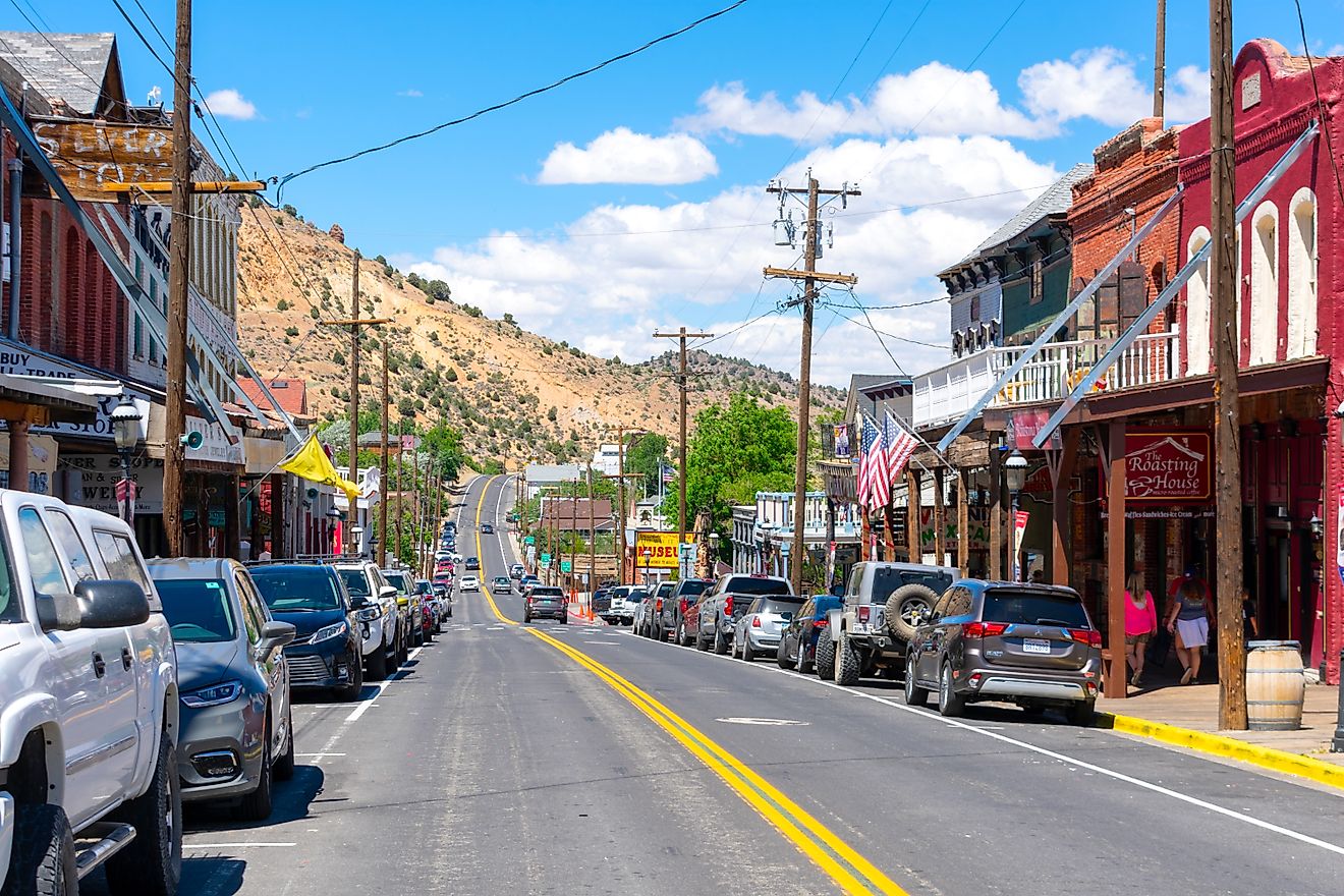 Main Street in Virginia City, Nevada. Michael Vi / Shutterstock.com.