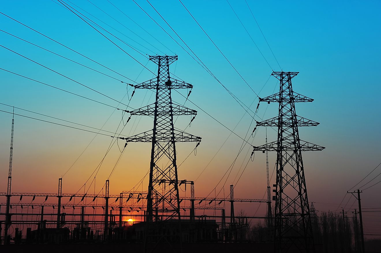 Russia has the number 3 stop in electricity consumption