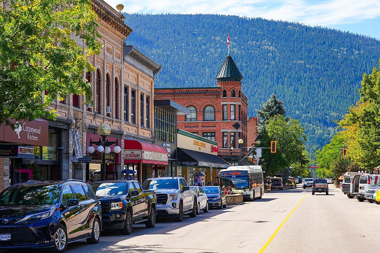Nelson, British Columbia. (Editorial credit: Alexandre.ROSA / Shutterstock.com)