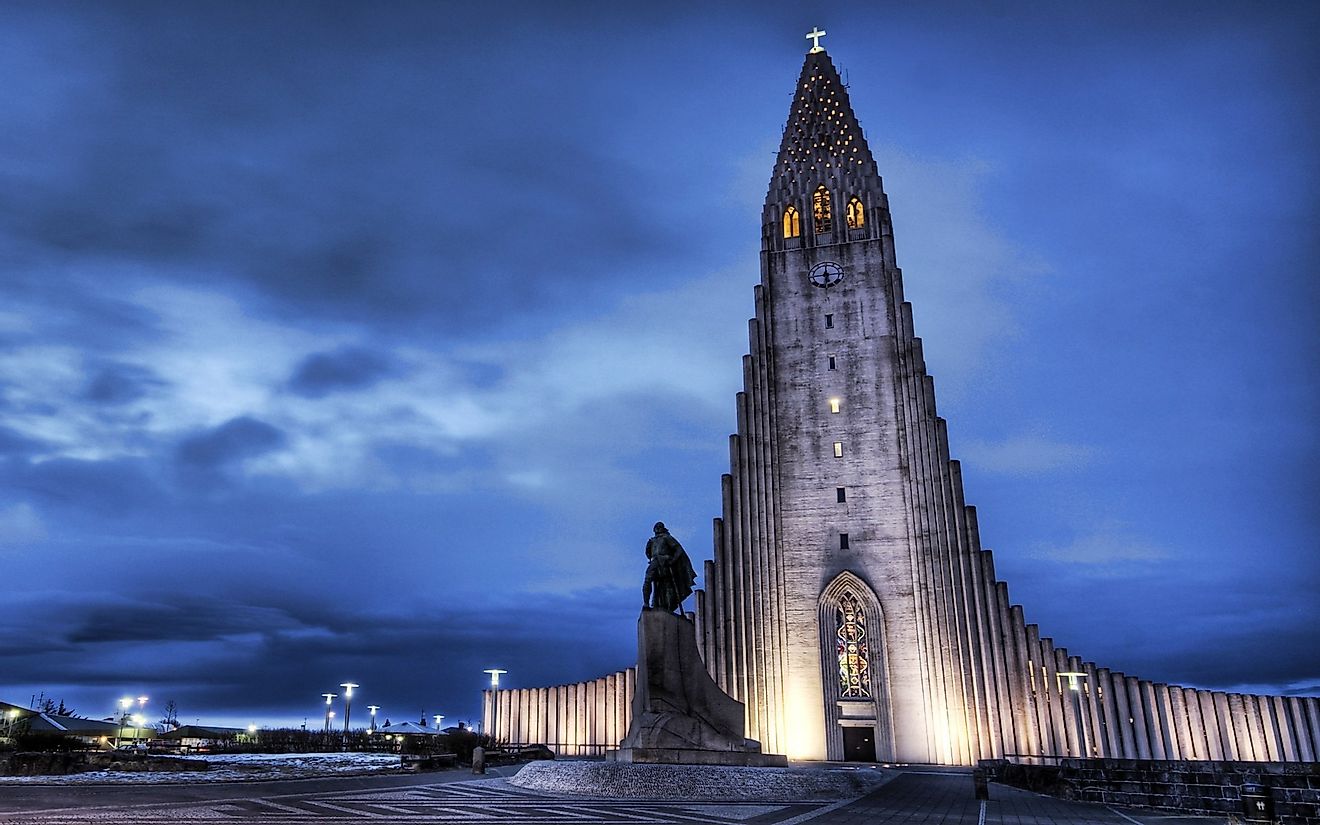 The spectacular Hallgrímskirkja Church. Image credit: Veronique/Flickr.com