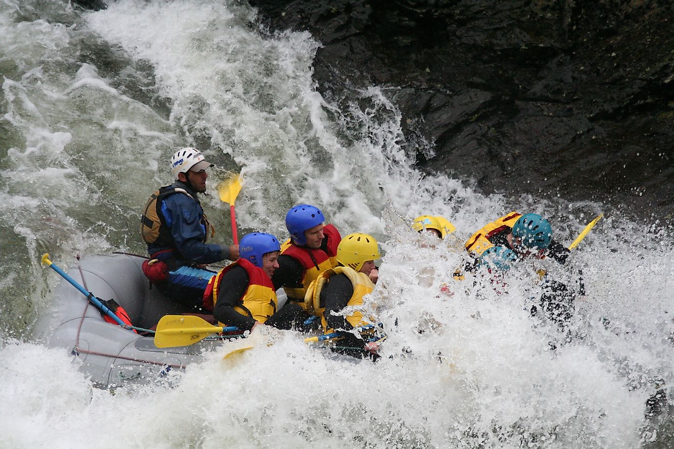 Rafting on the Salmon River. Image credit: NumenaStudios/Shutterstock.com
